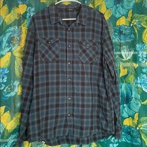 Vans blue flannel